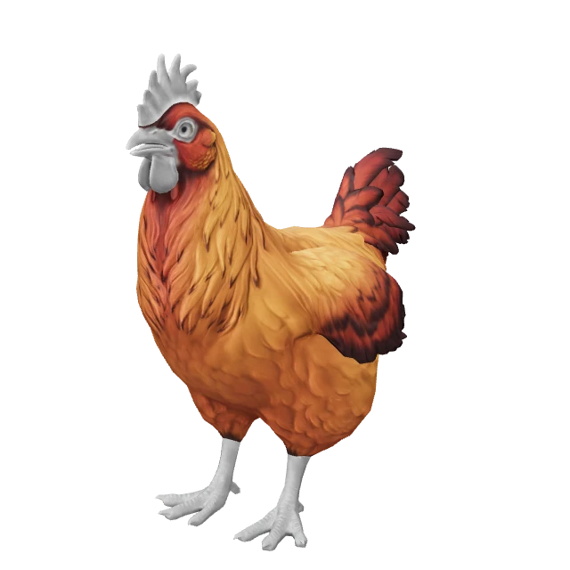 Catalana Chicken — Red Yellow Gradient