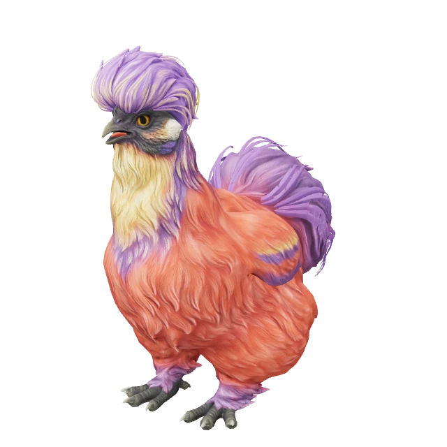 Silkie Chicken — Red Beetle